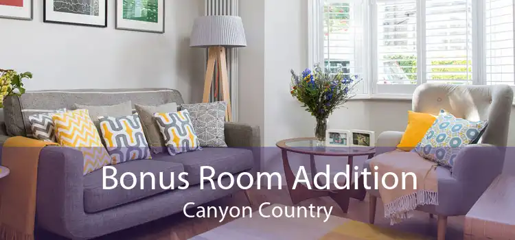 Bonus Room Addition Canyon Country